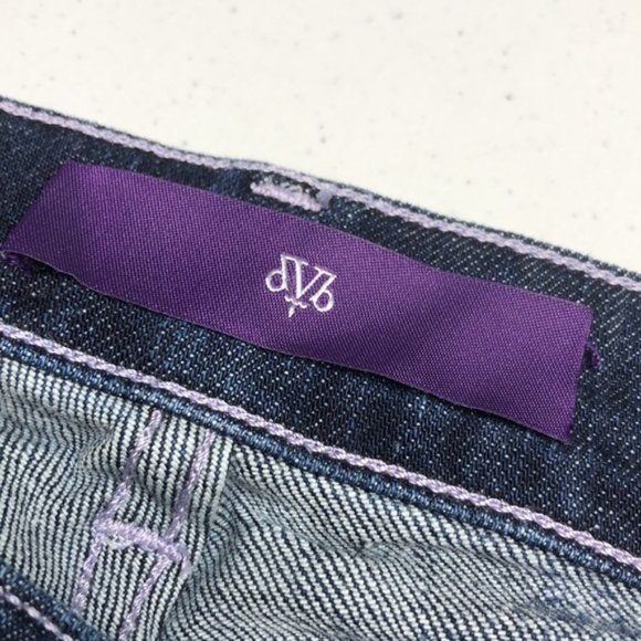 DVB DENIM BY BECKHAM FLARE JEANS 25x33 😎 (fits xxs to xs) - Picture 2 of 11